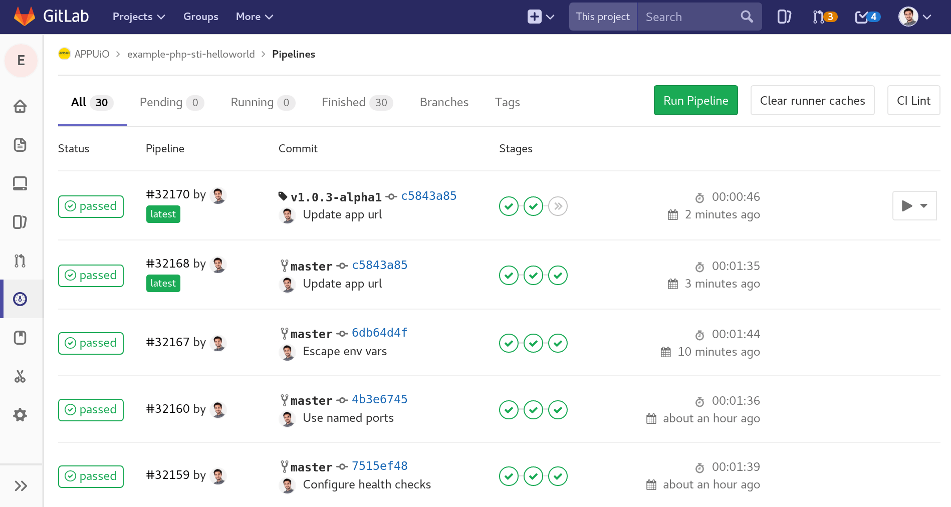 Automated build pipelines with GitLab CI and APPUiO – VSHN AG
