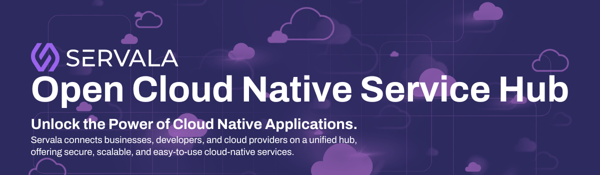 VSHN launches Servala - Open Cloud Native Service Hub – VSHN AG